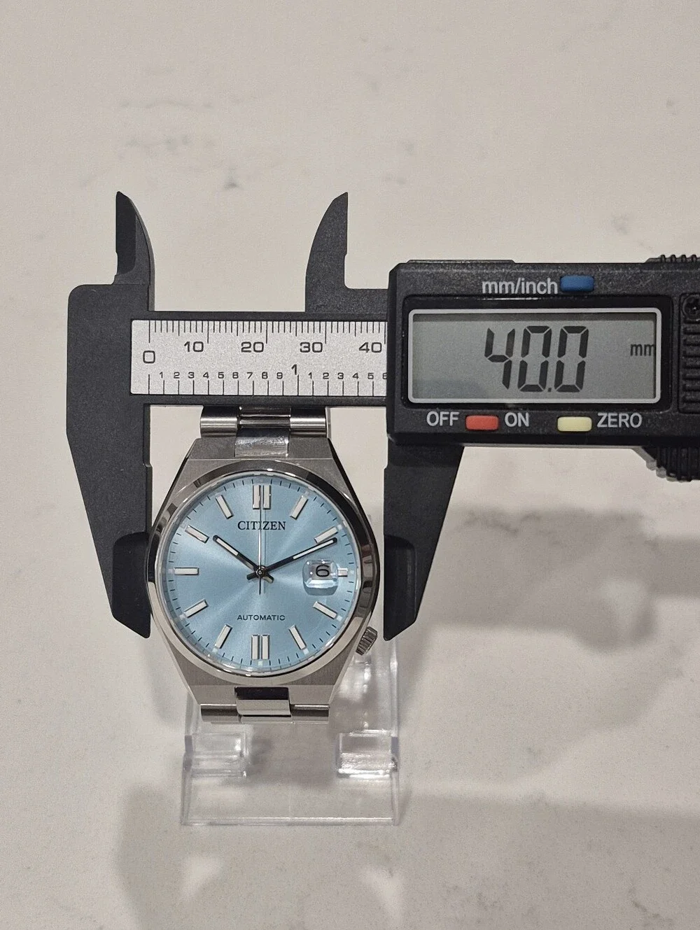 Citizen Tsuyosa NJ0151-88M Automatic Tiffany Blue Dial 40mm Watch Box Sapphire